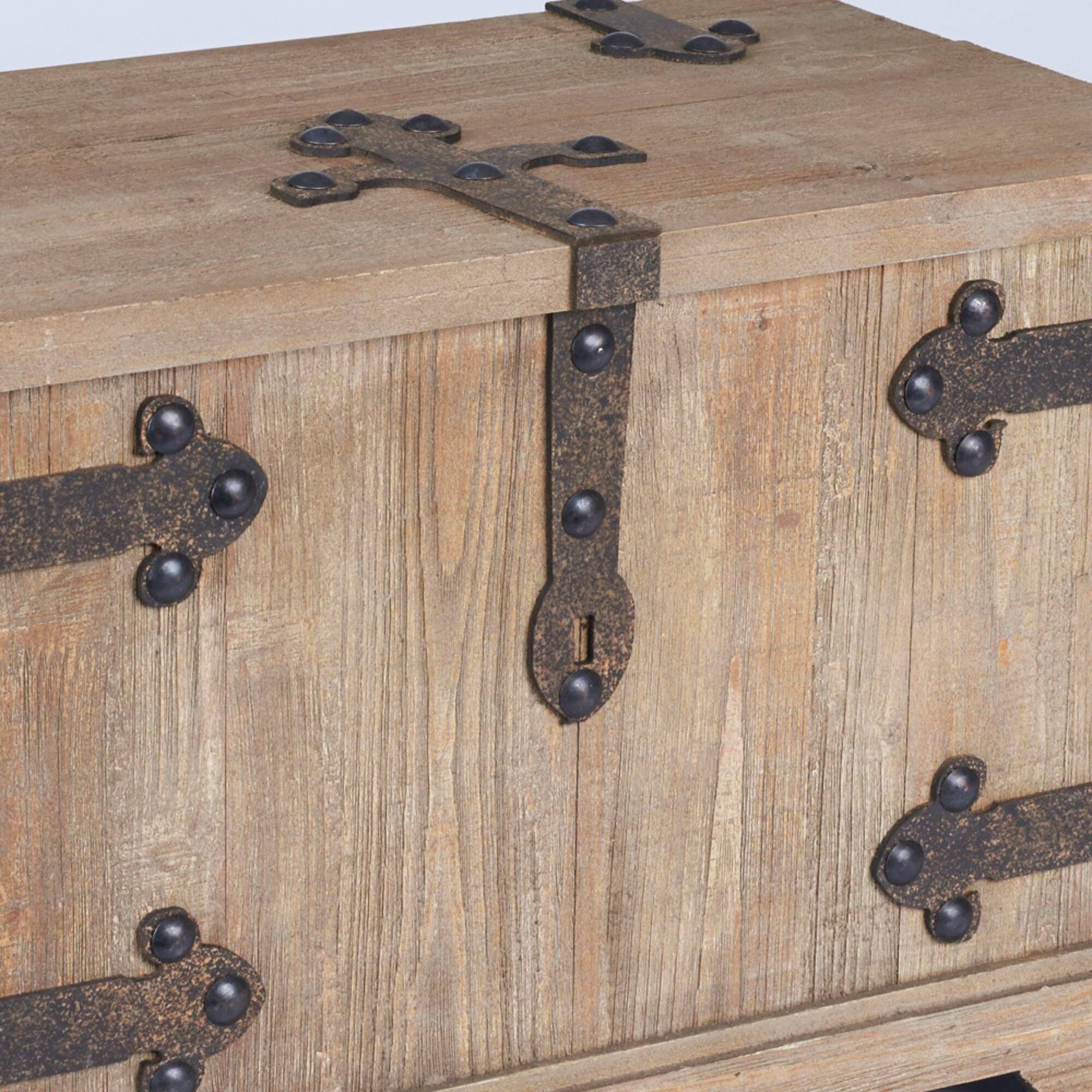 Household Essentials Hinge Decorative Trunk (Small)